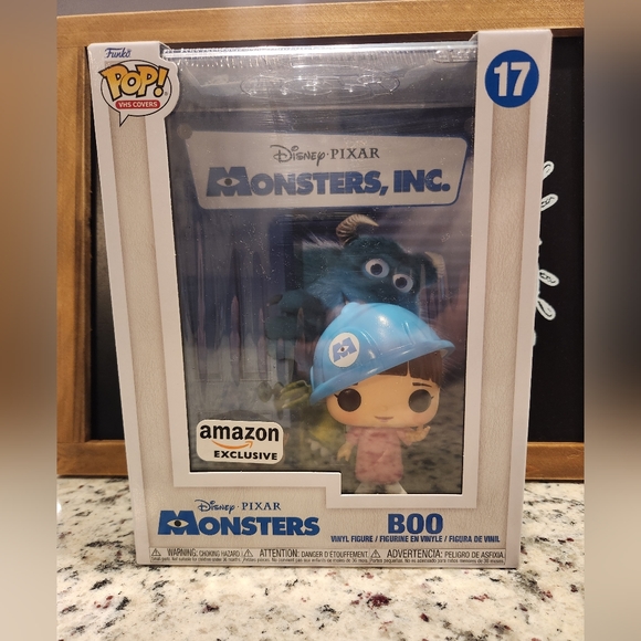 Funko Pop Boo #17 Disney Monsters Inc VHS Cover - Picture 1 of 6